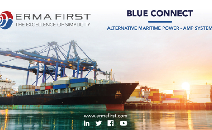 ERMA FIRST launches shore power solution BLUE CONNECT